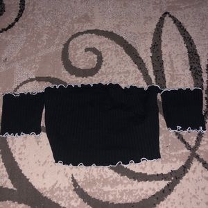 Off the Shoulder Crop Top